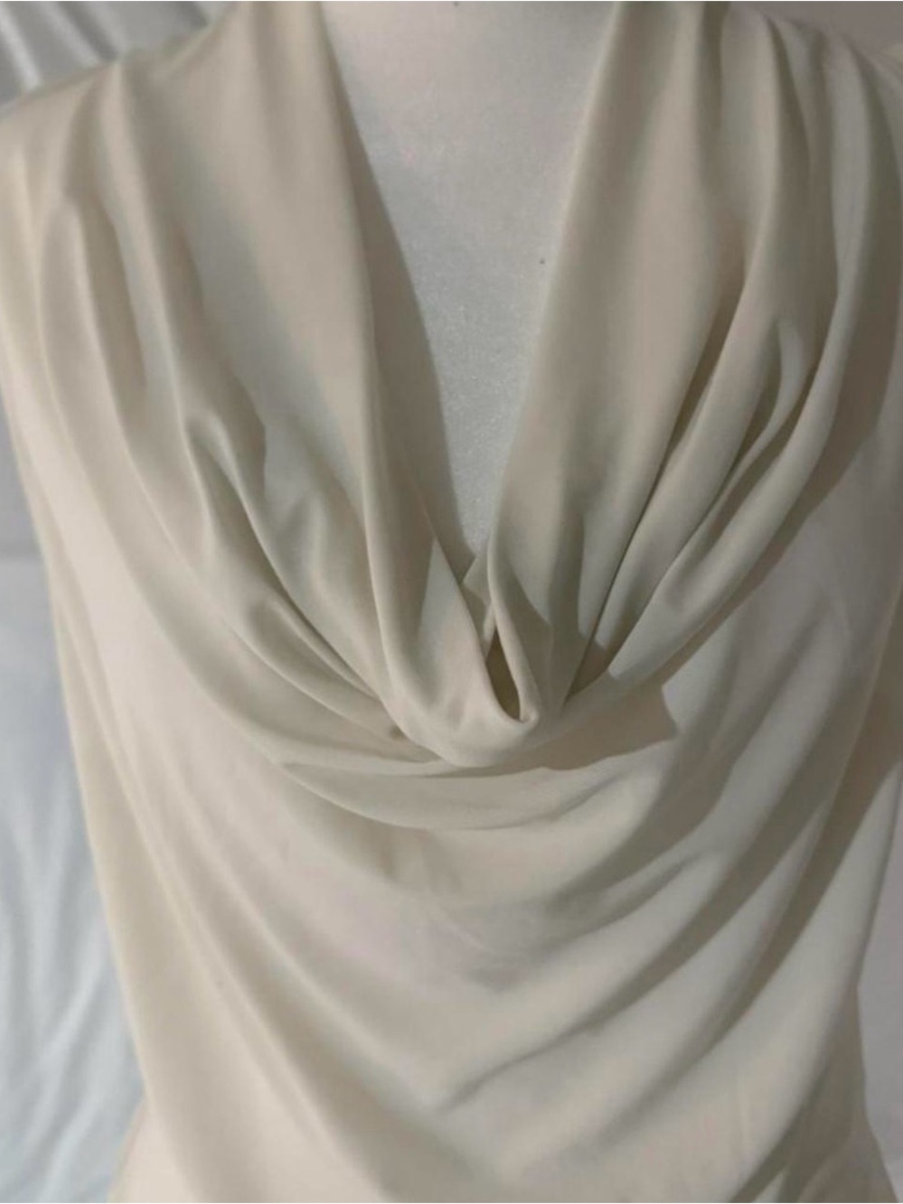 Haute Monde Cream Elegant Blouse